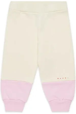 Marni Pantaloni tuta in cotone neonati MP174B TROUSERS colore M01390