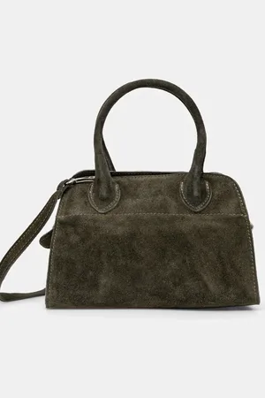 ANSWEAR Borsa in pelle scamosciata colore