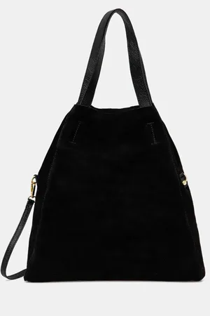 ANSWEAR Borsa in pelle scamosciata colore