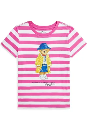Ralph Lauren T-shirt in cotone per bambini colore 313957378001