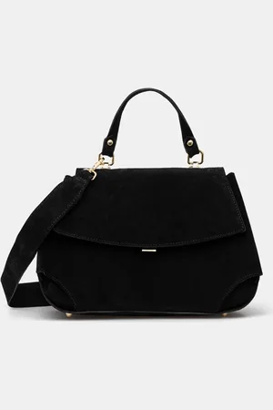 ANSWEAR Borsa in pelle scamosciata colore