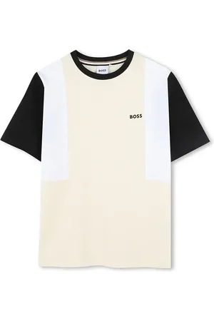 HUGO BOSS T-shirt in cotone per bambini colore J52039