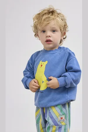 Bobo Choses Felpa in cotone neonato/a Hug Me Bear colore 125AB032
