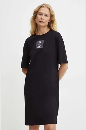 Armani Exchange Vestito in cotone colore 6DYA79 YJ3RZ