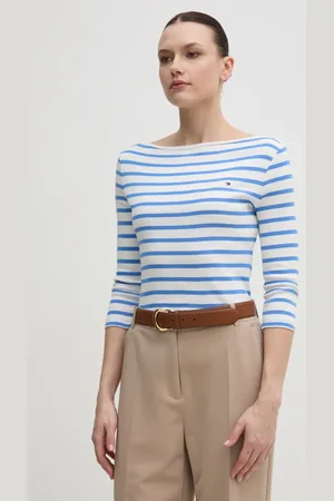 Tommy Hilfiger Top a maniche lunghe in cotone WW0WW40589
