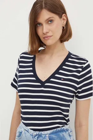 Tommy Hilfiger T-shirt in cotone donna colore WW0WW40584