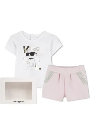 Karl Lagerfeld Completo in cotone neonato/a colore Z30513