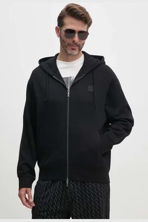 Armani Exchange Felpa uomo colore con cappuccio 6DZMHD ZJNPZ
