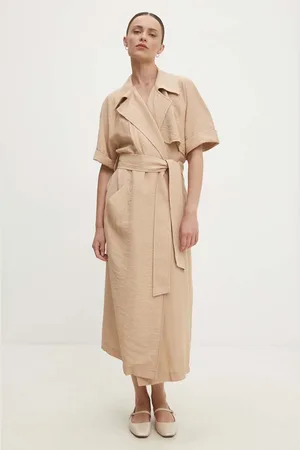 ANSWEAR Vestito in lino colore