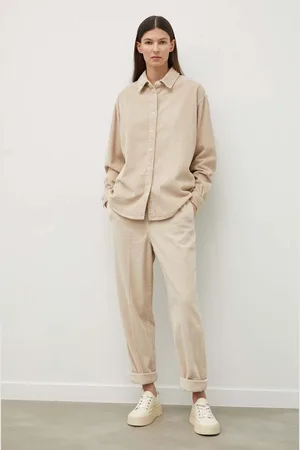 American Vintage Pantaloni in velluto a coste colore