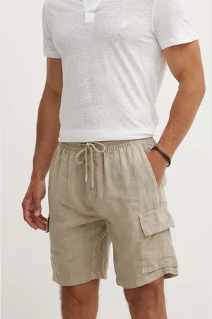 Vilebrequin Pantaloncini in lino BAIE colore BAIU3U01