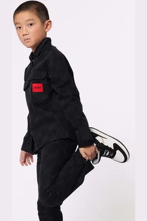 HUGO BOSS Giacca per bambini in cotone colore G00202