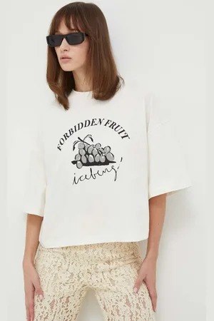 Iceberg T-shirt in cotone donna colore