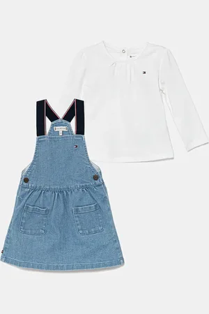 Tommy Hilfiger Vestito jeans bambino/a colore KN0KN01977