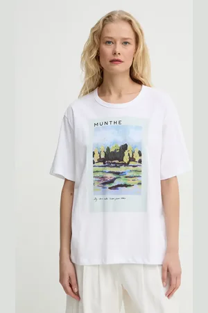 Munthe T-shirt in cotone SILANE donna colore 244110024460