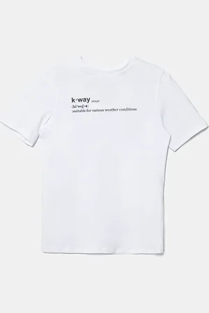 K-Way T-shirt in cotone uomo colore K3136DW