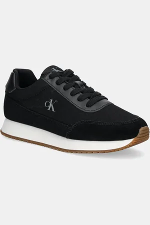 Calvin Klein Sneakers RETRO RUNNER LOW LACEUP CANVAS donna colore YW0YW01888