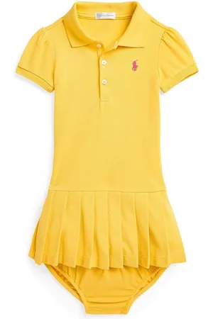 Ralph Lauren Vestito in cotone neonata colore