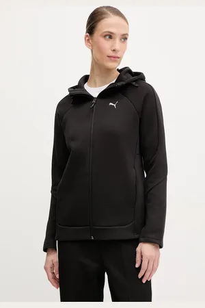 PUMA Felpa donna colore con cappuccio 685050