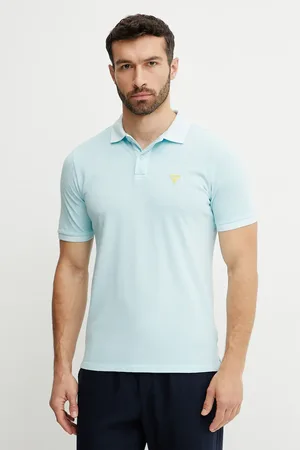 Guess Polo in cotone uomo colore F5GP00 K9WF1