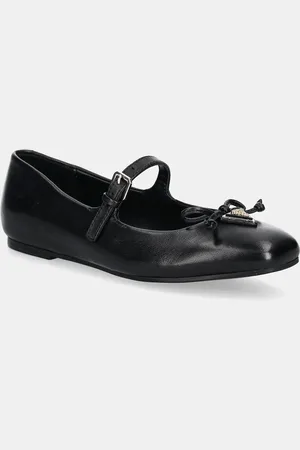 Guess Ballerine in pelle KAYRA colore FLJKAY LEA02