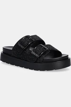 Buffalo Ciabatte slide Raya Ari Spark donna colore 1602283-BLK