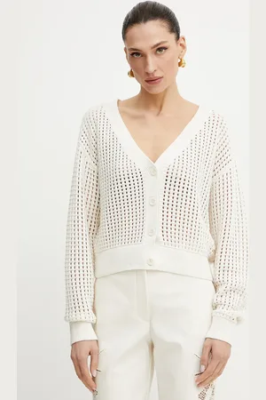 Guess Cardigan in cotone SAGE donna colore W5GR44 Z3C71