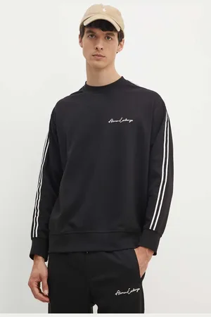 Armani Exchange Felpa uomo colore con cappuccio con applicazione 8NZMSG Z9N1Z