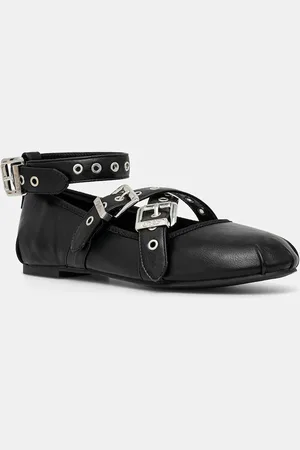 Buffalo Ballerine Daphne Mary Buckle colore 1620029-BLK