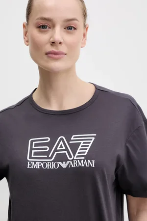 EA7 T-shirt in cotone donna colore AF12503.7W000098
