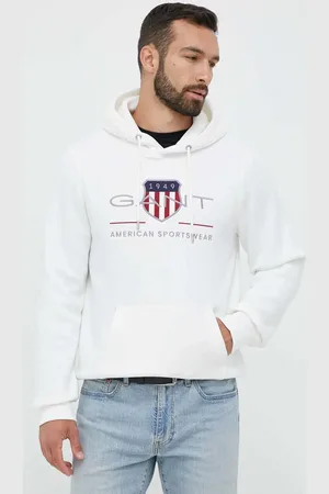 GANT Felpa uomo con cappuccio