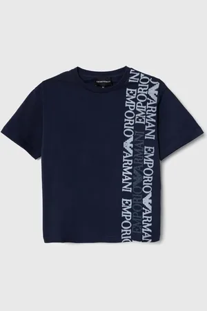 Emporio Armani T-shirt in cotone per bambini colore
