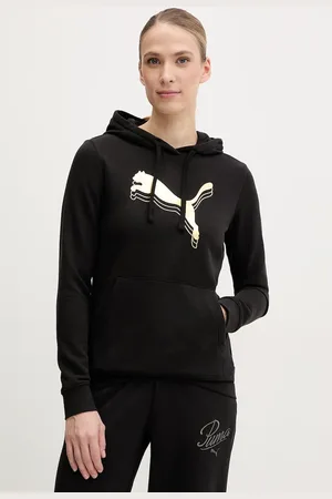PUMA Felpa donna colore con cappuccio 684997