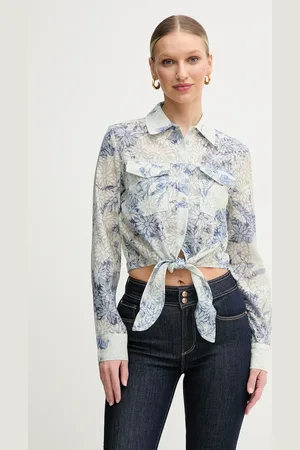 Guess Camicia ADELAIDE donna colore W5GH03 WH4K2