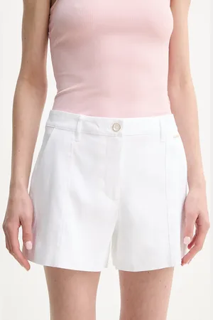 Guess Pantaloncini in lino ISABEAU donna colore W5GD1W WH5L2