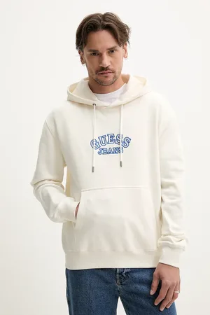 Guess Felpa in cotone uomo colore con cappuccio con applicazione M5GQ40 KCTY1