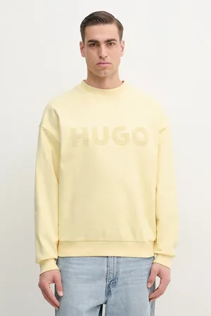 HUGO BOSS Felpa in cotone uomo colore 50538778