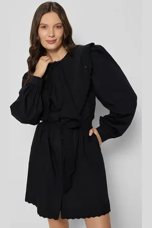 BIZUU Vestito in cotone TARQUA colore TARQUA_CZARNY_SS25