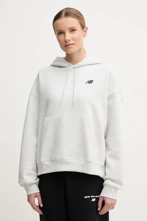 New Balance Felpa donna colore con cappuccio WT51518AHH