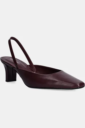 Calvin Klein Scarpe décolleté HEEL SLING PUMP 50 - LTH colore HW0HW02267