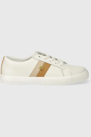 Ralph Lauren Lauren Ralph scarpe da ginnastica in pelle Janson II colore 802925365001