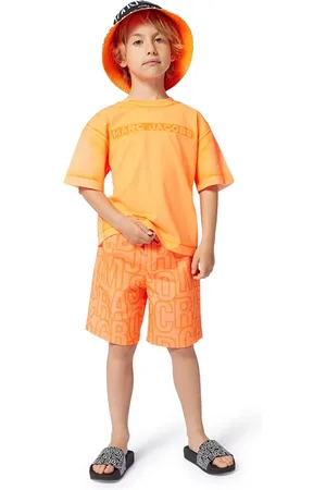 Marc Jacobs Maglietta in cotone per bambini colore con applicazione W60446