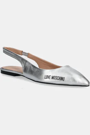 Moschino Ballerine in pelle colore JA11021G1MIF0902