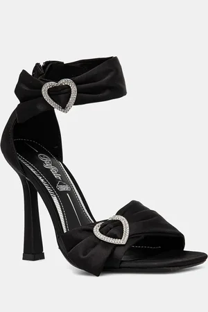 Buffalo Sandali Fairy Chic Heart colore 1291618-BLK