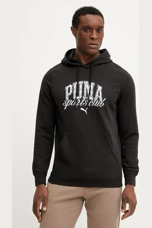 PUMA Felpa uomo colore con cappuccio 684649
