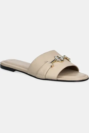 HUGO BOSS Infradito in pelle Emberlyn donna colore 50542219