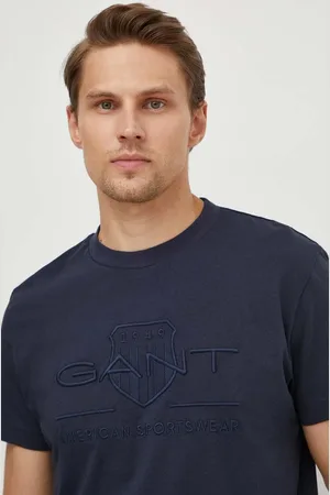 GANT T-shirt in cotone uomo colore con applicazione