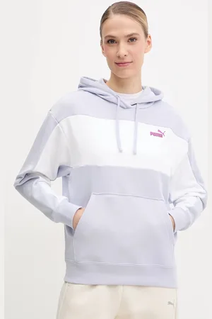 PUMA Felpa donna colore con cappuccio con applicazione 685005