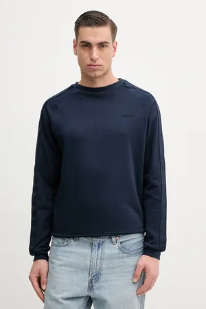 HUGO BOSS Felpa lounge in cotone uomo colore 50540909