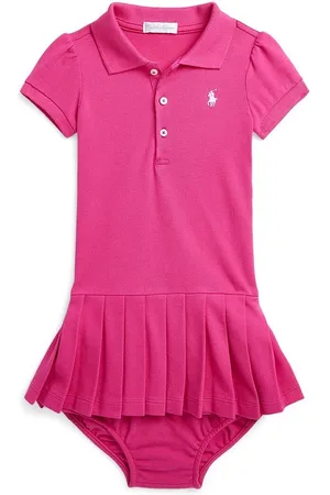 Ralph Lauren Vestito in cotone neonata colore